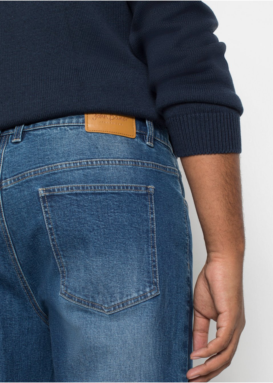 Lot de 2 jeans extensibles Classic Fit, Tapered