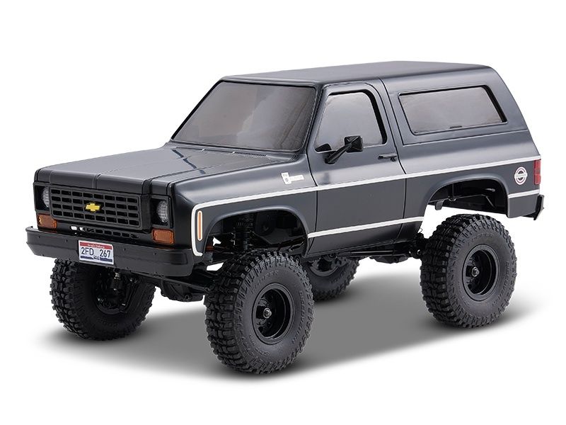 FMS Scale Crawler Chevrolet K5 Blazer PRO, Schwarz RTR, 1:2 Offiziell lizensierte Chevrolet K5 Blazer Pro im Massstab 1:24 mit 2-Gang-Getriebe