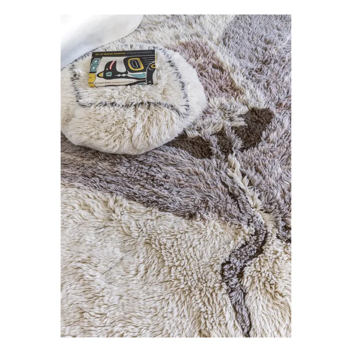 Lorena Canals Pouf Berber Soul | Blanc