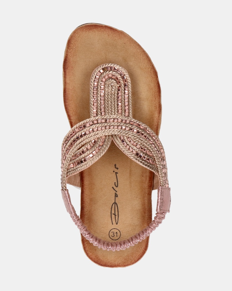 Dolcis Slippers  - rose goud