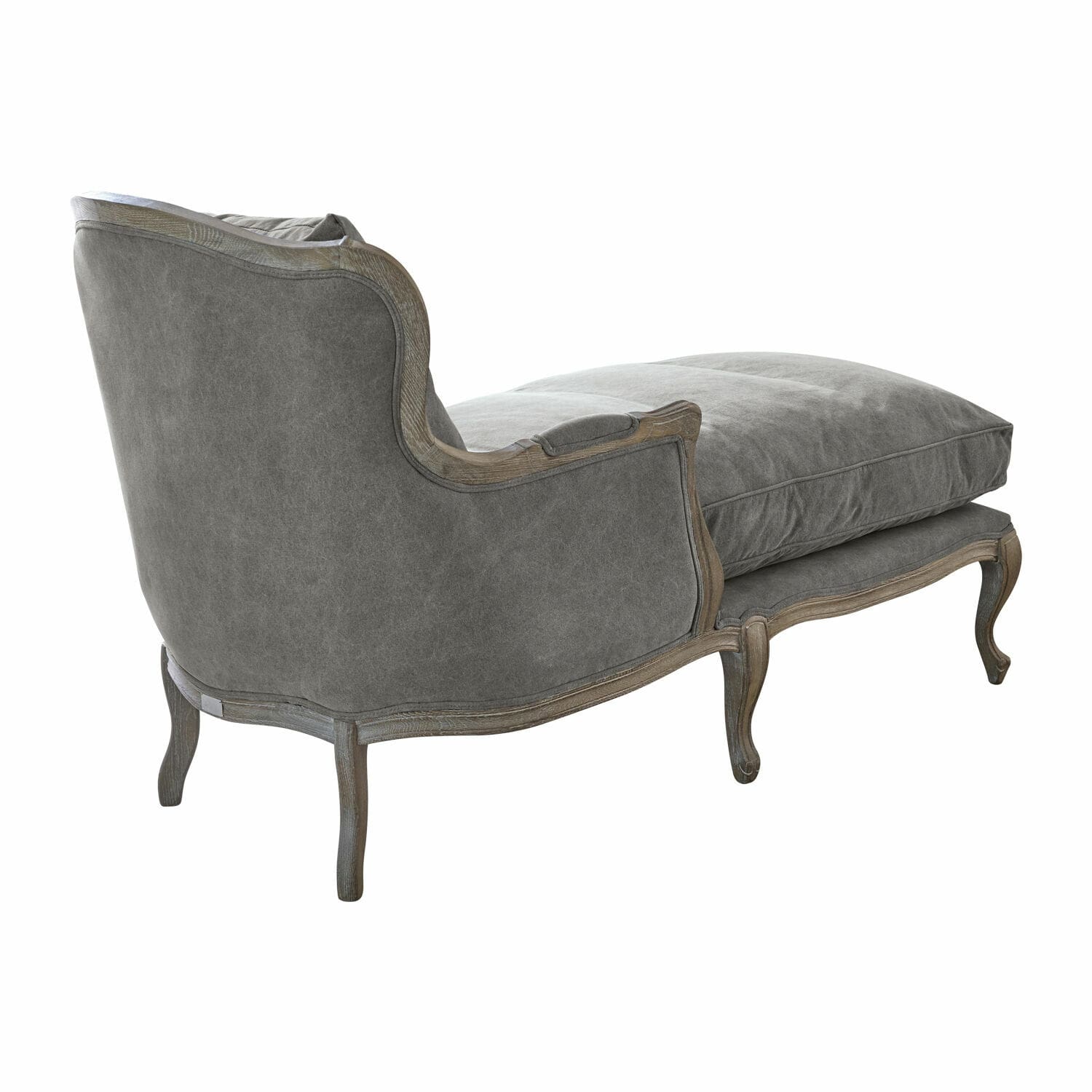 Chaiselongue Muel grau/braun