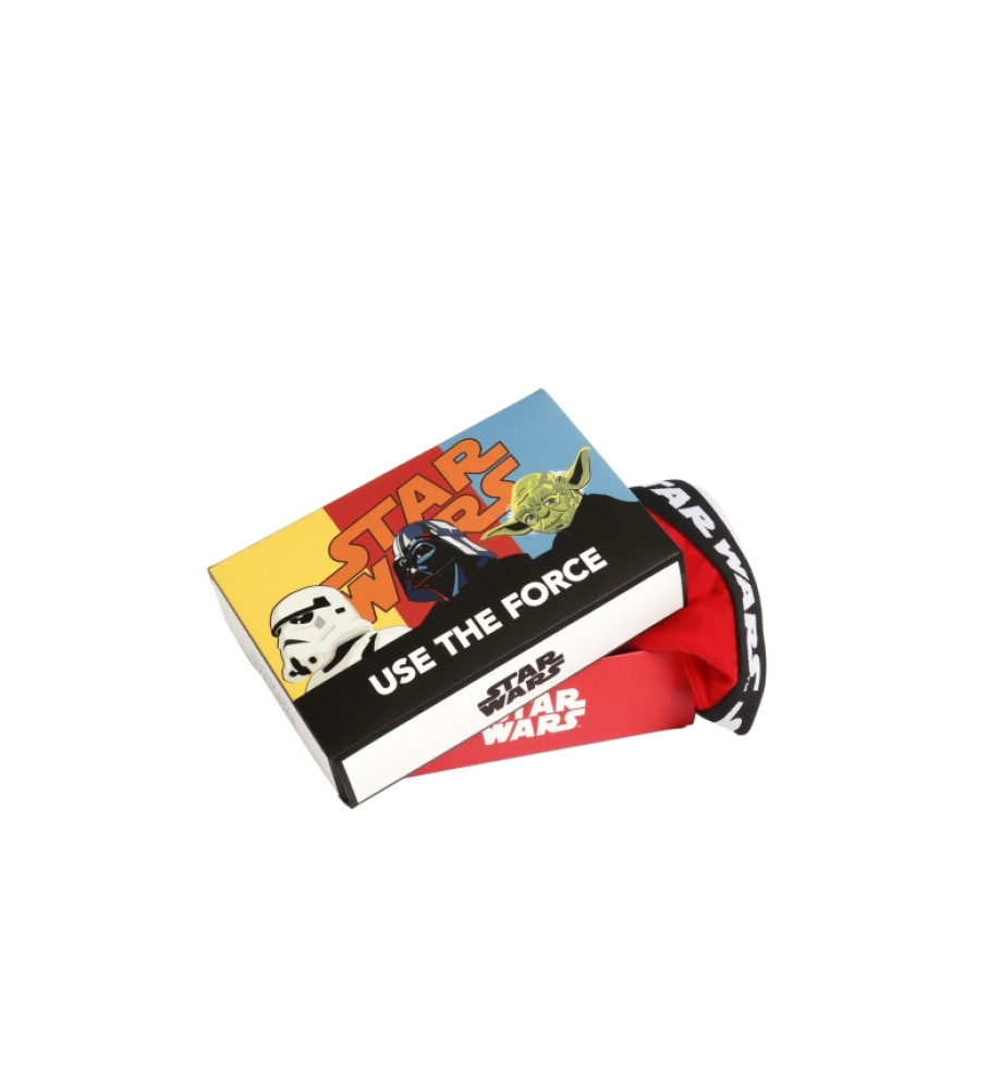 Aznar Innova Boxer Quadrinhos Coloridos Vermelho