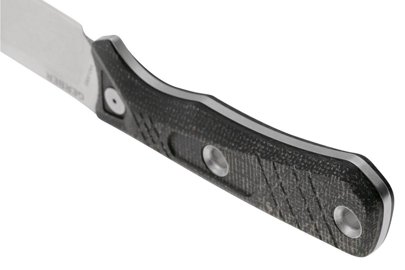 Gerber Convoy 1066483 Morel Brown Micarta, vaststaand mes