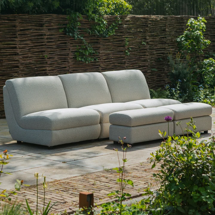 Zuiver - Mississippi Outdoor Hocker, beige