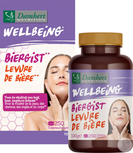 Damhert Nutrition Wellbeing Levure De Bière 250 Comprimés