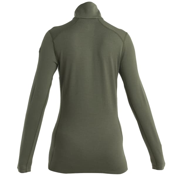 T-shirt thermique ICEBREAKER W 260 TECH LS HALF ZIP LODEN