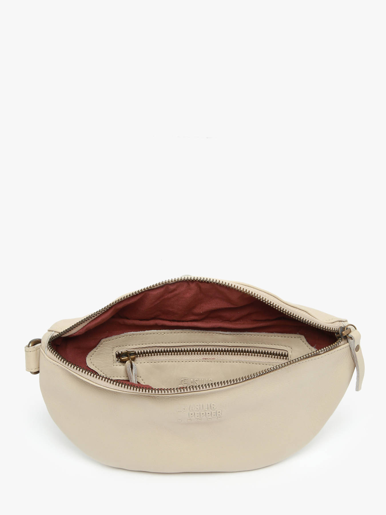 Sac banane Cow cuir BASILIC PEPPER
