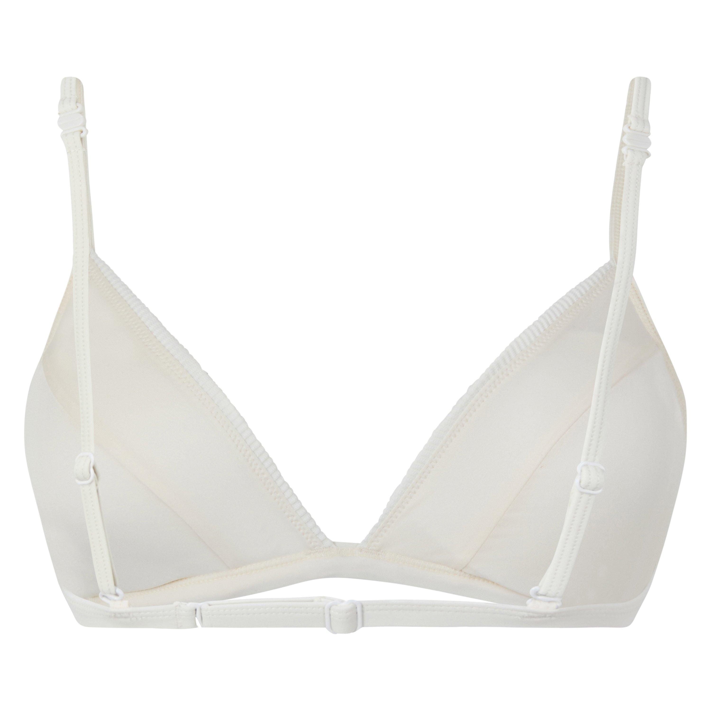 Puma Ribbed Triangle Bikini Top Womens