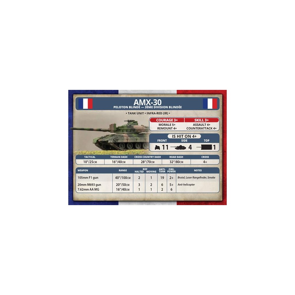Team Yankee - AMX-30 Tank Platoon