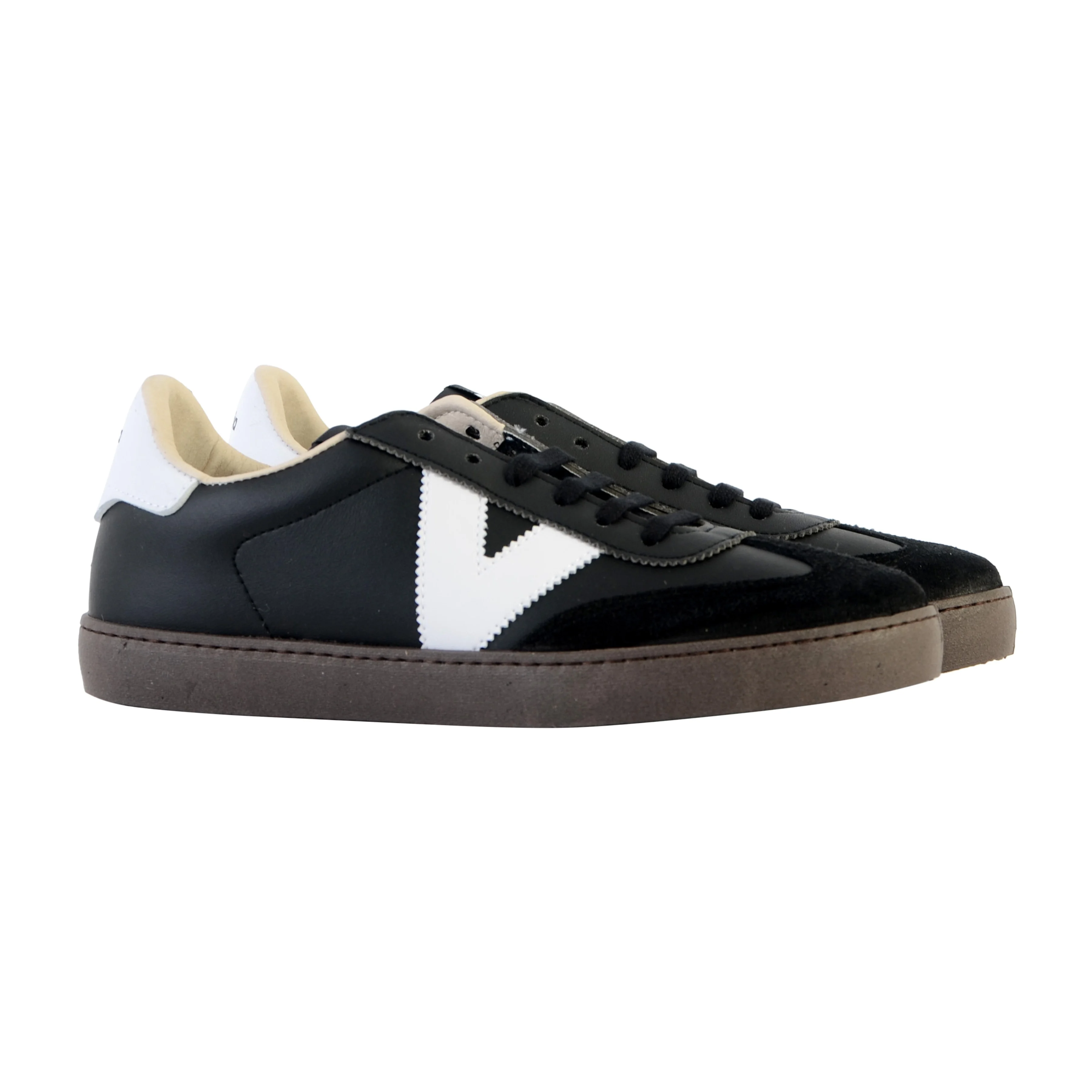 Basket basse à lacets | Noir