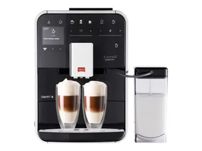 Melitta CAFFEO Barista T Smart F83/0-102 - Automatisk kaffemaskine med mælkeskummer - 15 bar - sort