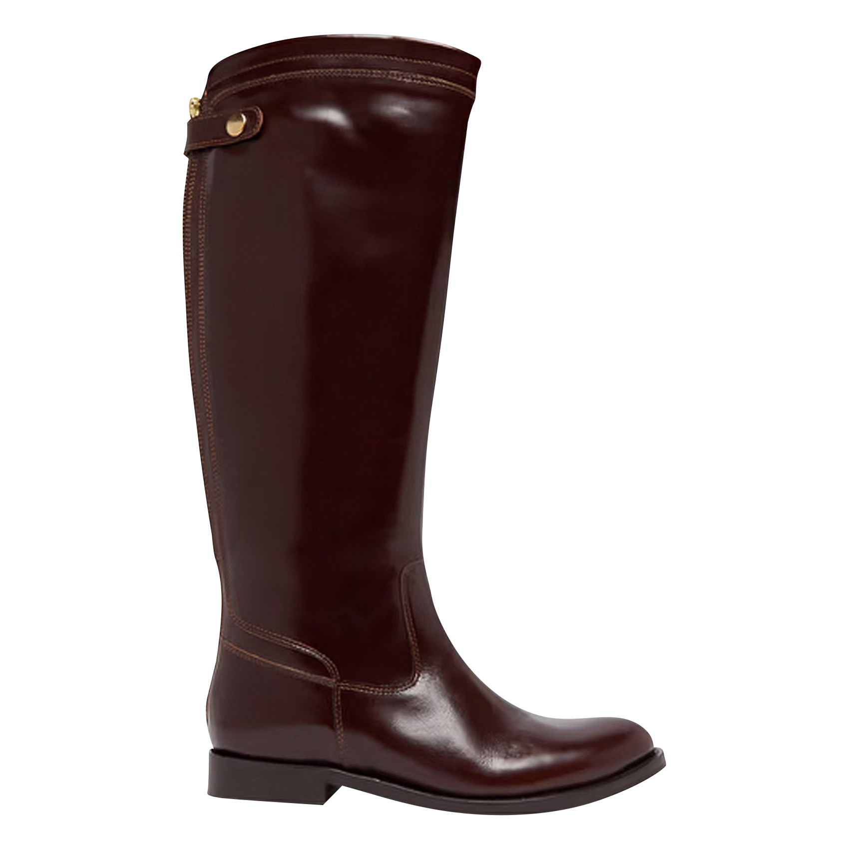 AUROS - Bottes en cuir | Marron