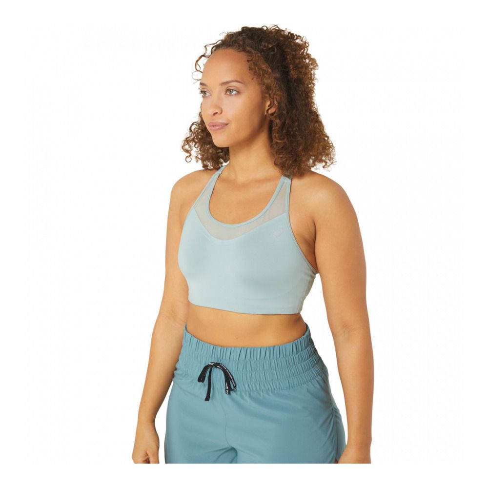 Asics ACCELERATE - Brassière Femme ocean haze
