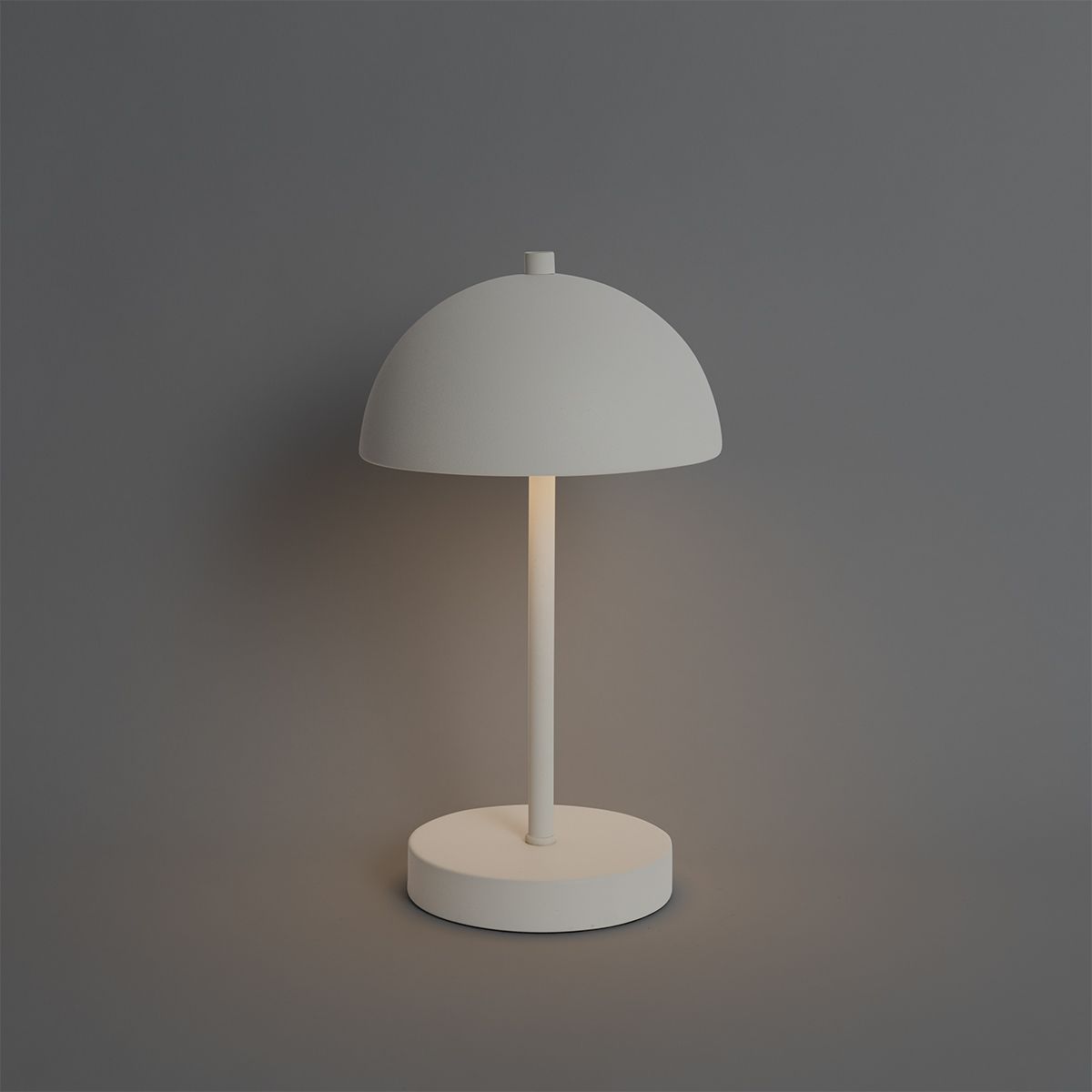 Buiten tafellamp mushroom wit oplaadbaar 3-staps dimbaar - Keira
