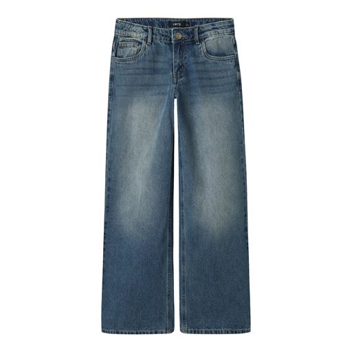 LMTD Mirty Wide Jeans, Medium Blue Denim, 176 cm