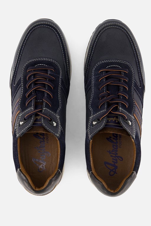 Australian Filmon Sneakers blauw Leer