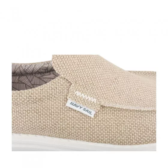 Baskets BEIGE NAVIGARE