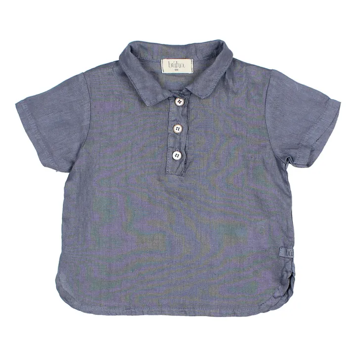 Búho Kurta Unie Lin Bébé | Bleu