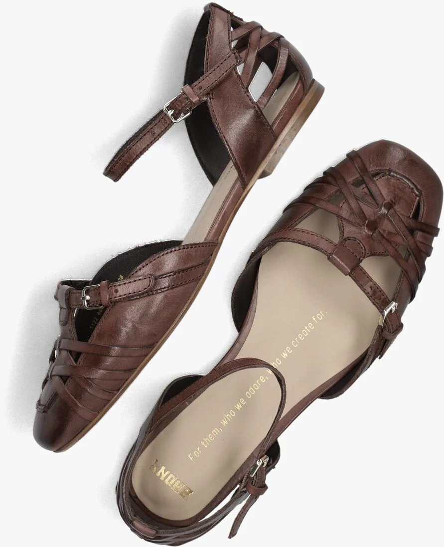 BRONX bruine bronx sandalen lorr-i 6499-w