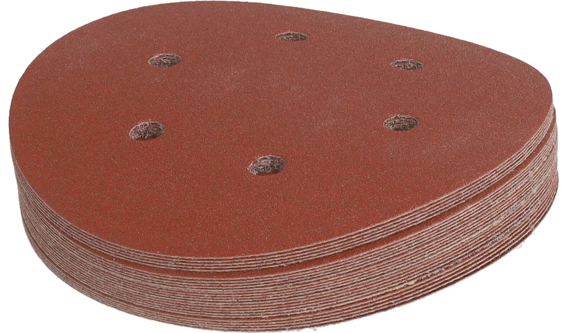 Slibeskive 150 mm velcro 25 stk