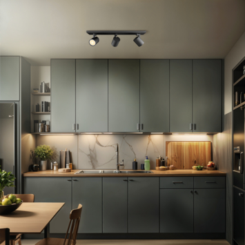 Philips runner 3-lichts opbouwspot zwart