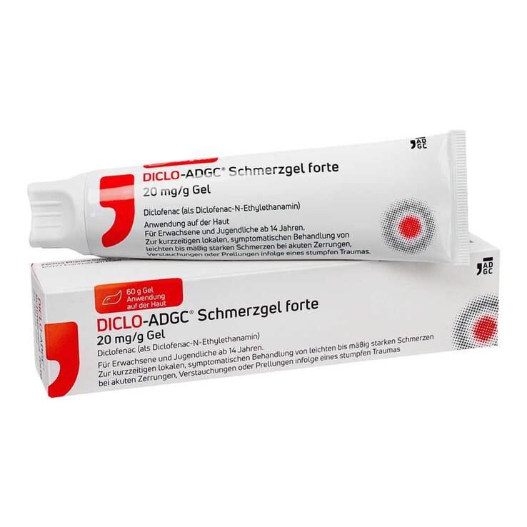DICLO-ADGC® Schmerzgel forte 20 mg/g, 60 g