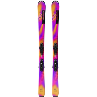 Salomon Lux Jr S   C5 GW 24/25 Ski mit Bindung Kinder