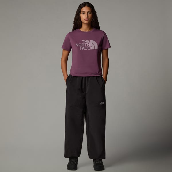 T-shirt THE NORTH FACE W S/S EASY TEE MIDNIGHT MAUVE/PURPLE CHALK