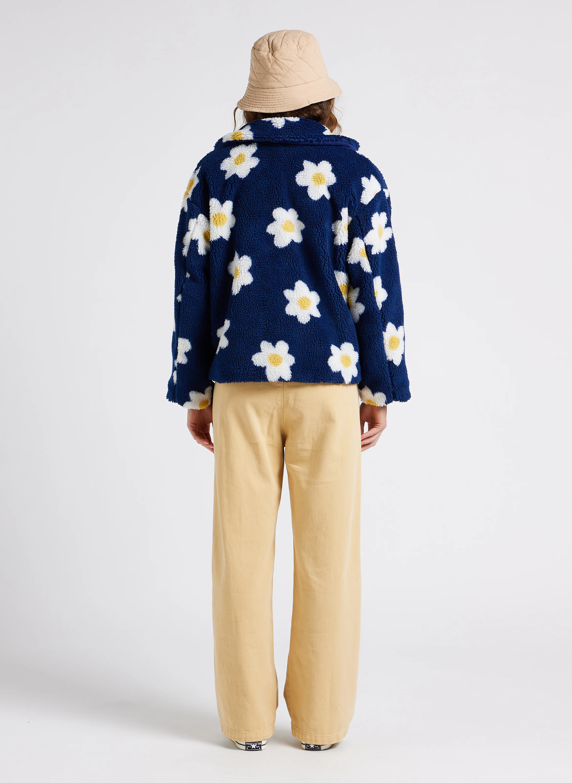 Combinaison col classique en coton| Marron