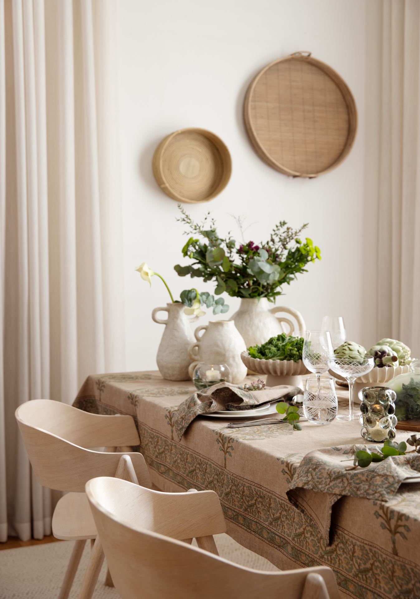 Vase lys beige - 30,6x23x28,2 cm