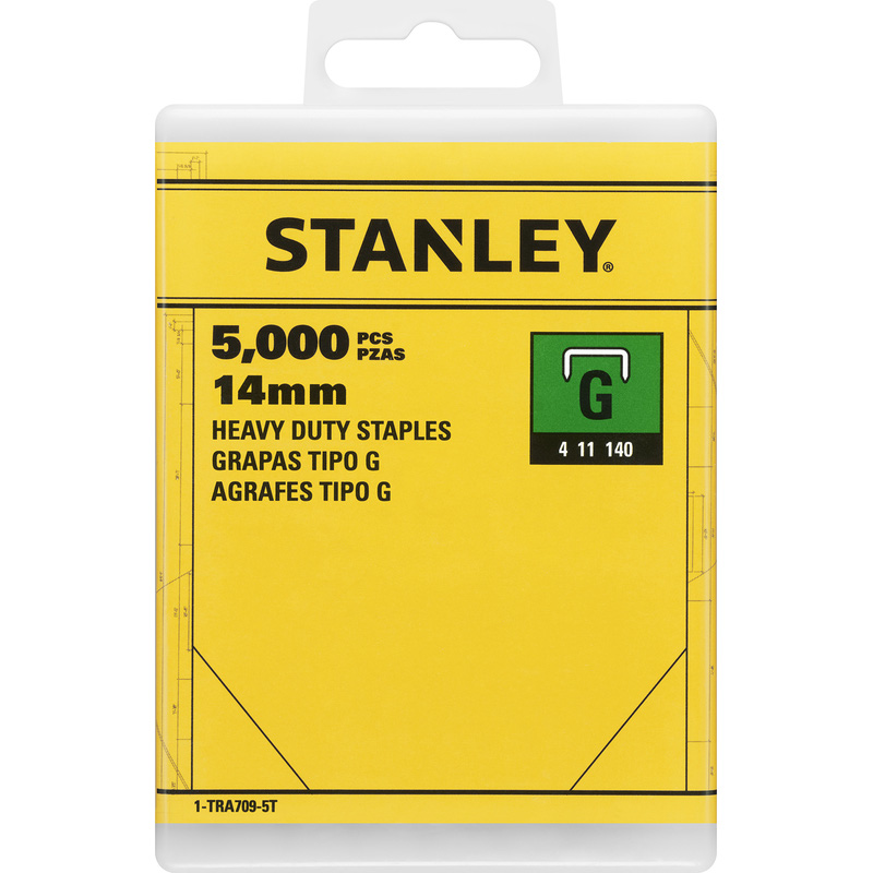 Stanley nieten Type G 14mm