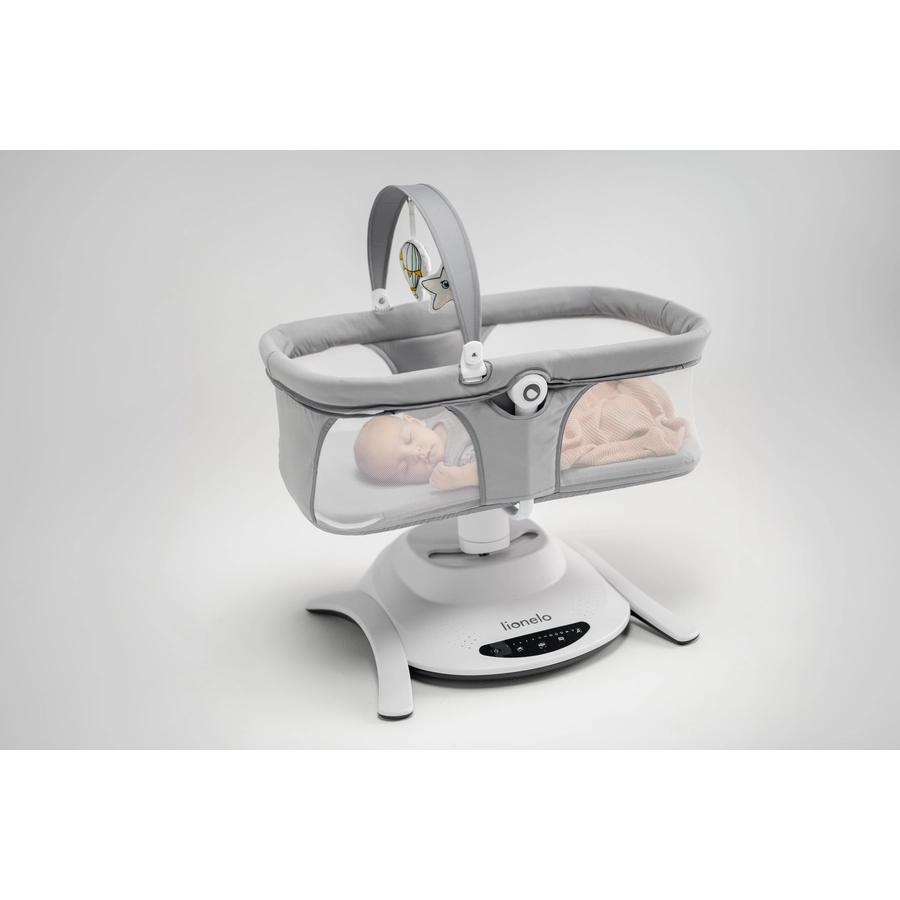 lionelo Babyschaukel Bella Set Grey Concrete