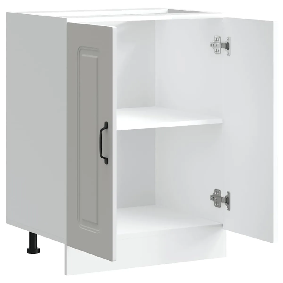 VidaXL Meuble Bas pour Évier Kalmar Blanc