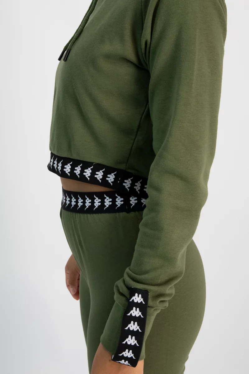 Kappa 222 Banda Vanity Crop Damen Hoodie