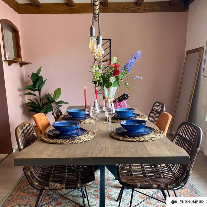 Dinerbord Toscane - donkerblauw - ø28 cm