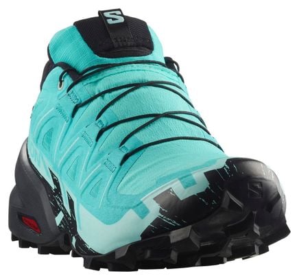 Chaussures Trail Salomon Speedcross 6 GTX Bleu/Noir Femme