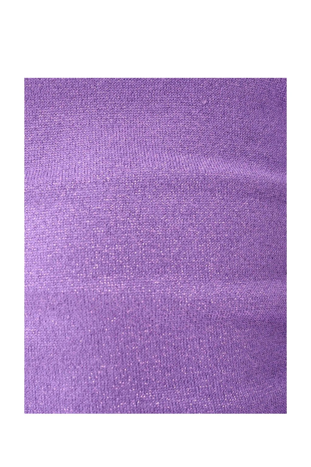 Shoeby glitter top paars