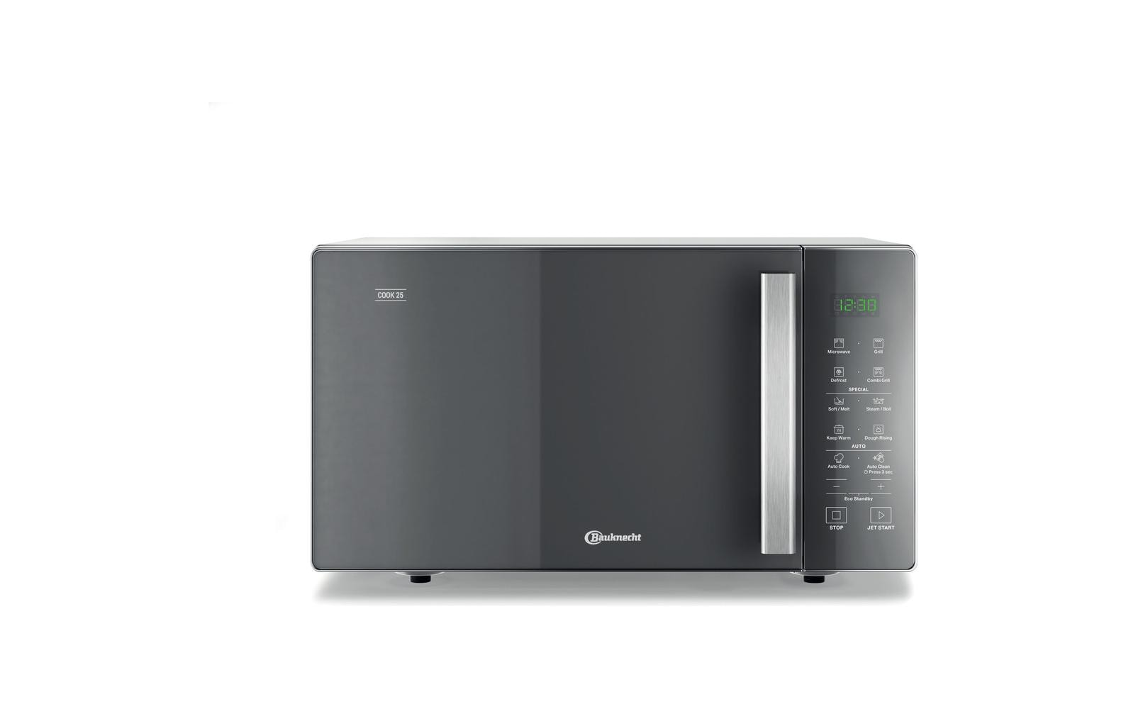 BAUKNECHT Mikrowelle »mit Grill MW 254 SM Schwarz« Grill 900 W