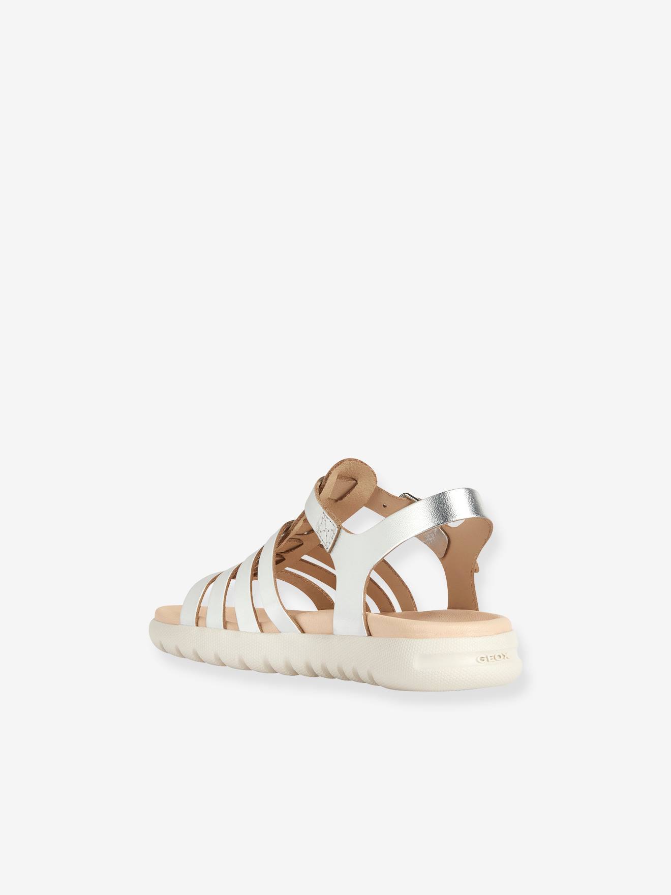 Sandálias infantis Geox® Soleima Girl, cor ferrugem