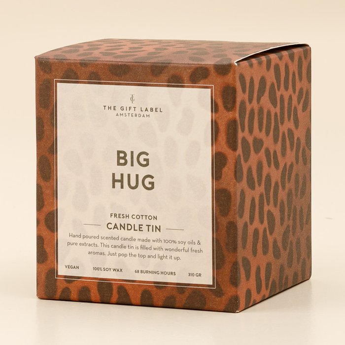 The Gift Label | Geurkaars | Big hug 310 gram