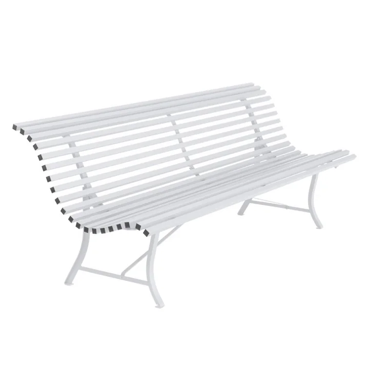 Fermob - Louisiane Bank, 200 cm, baumwollweiss
