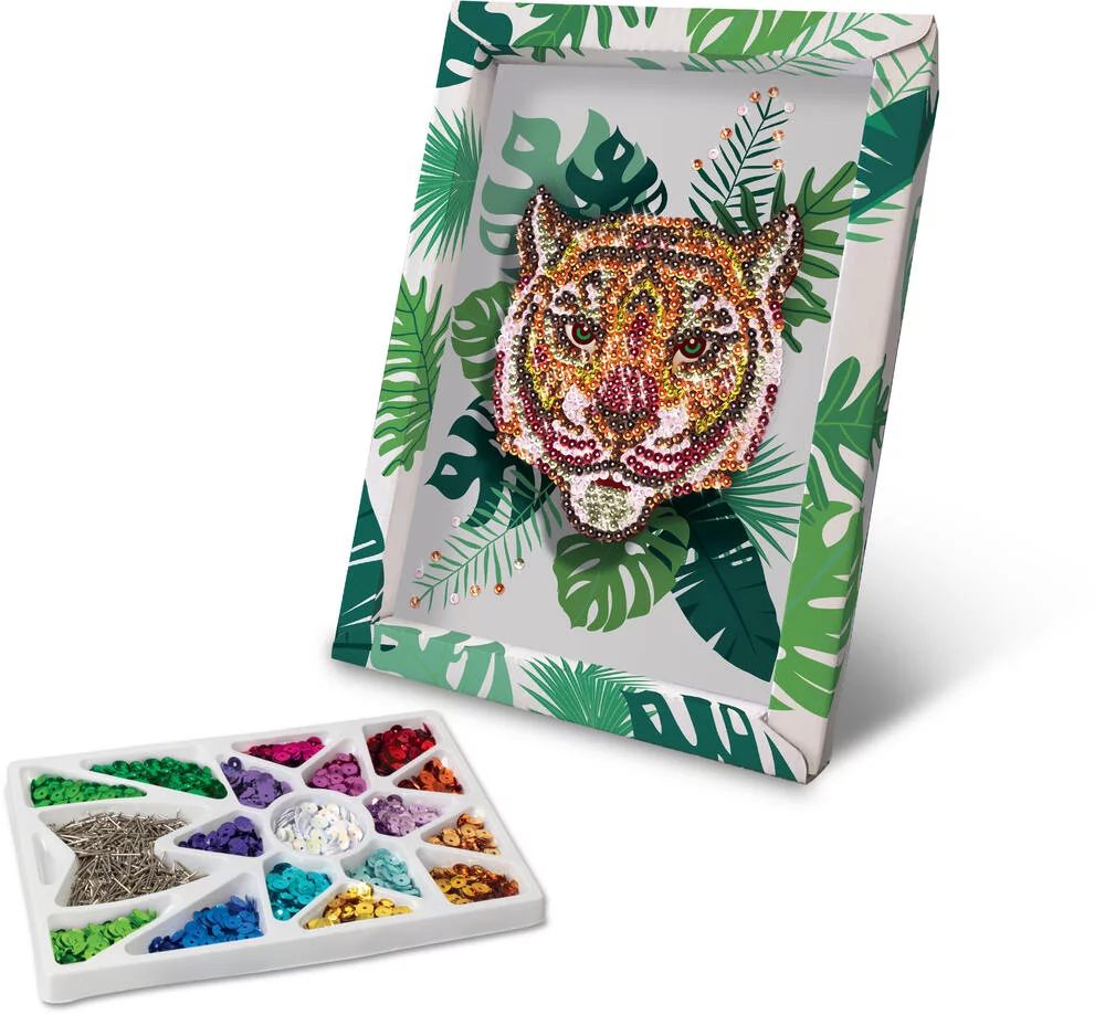 COLLECTION SEQUINS TIGRE