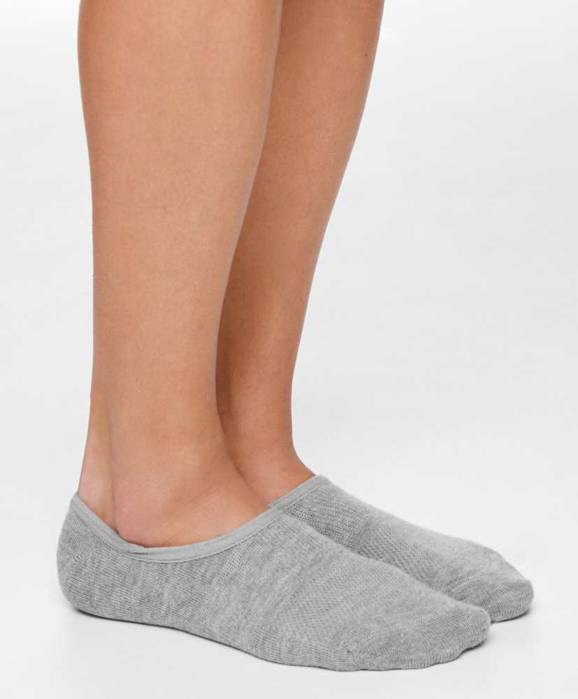 3 pares de meias esportivas de algodão Footies