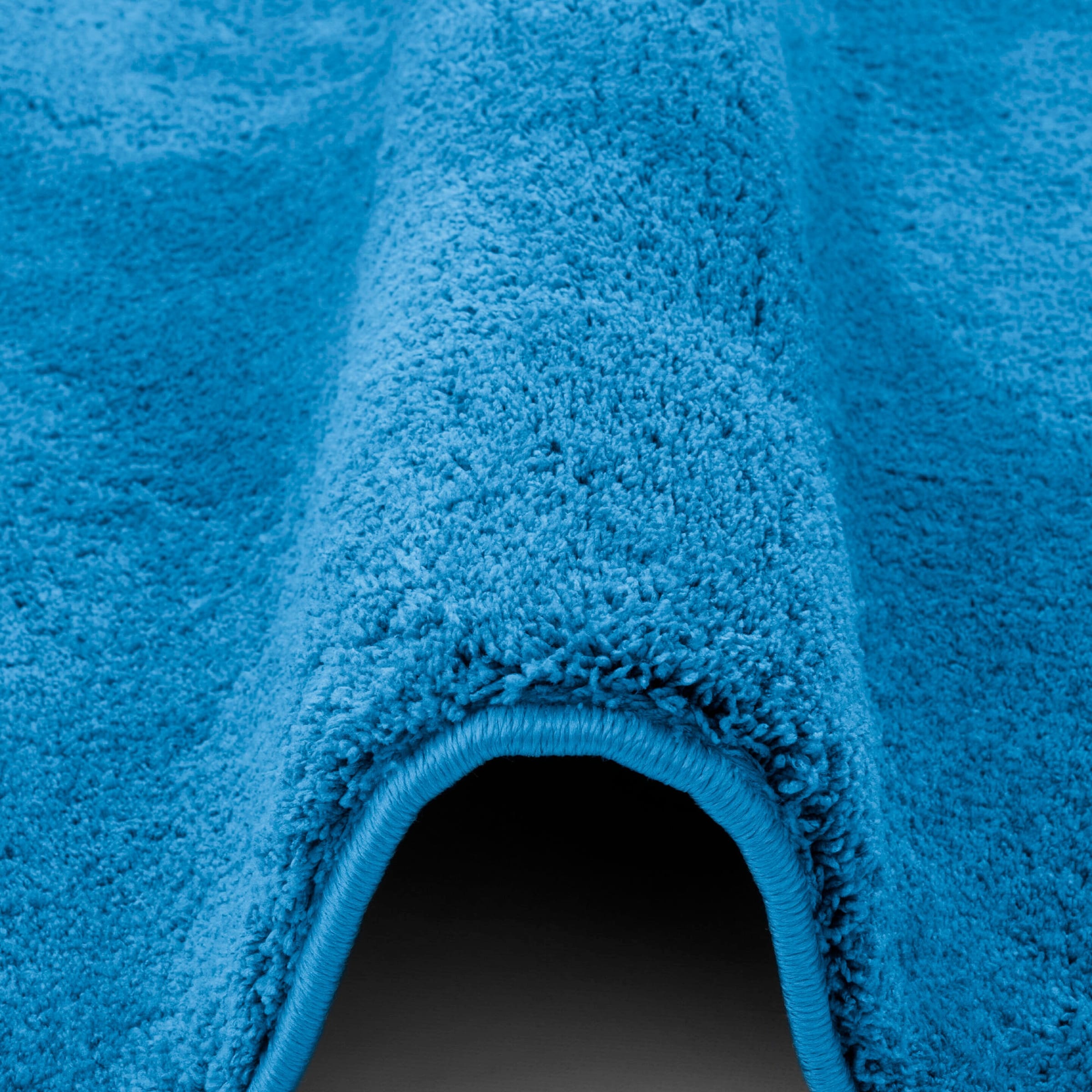 Pergamon Kinderteppich Super Soft Hochflor Silky Kids Blau
