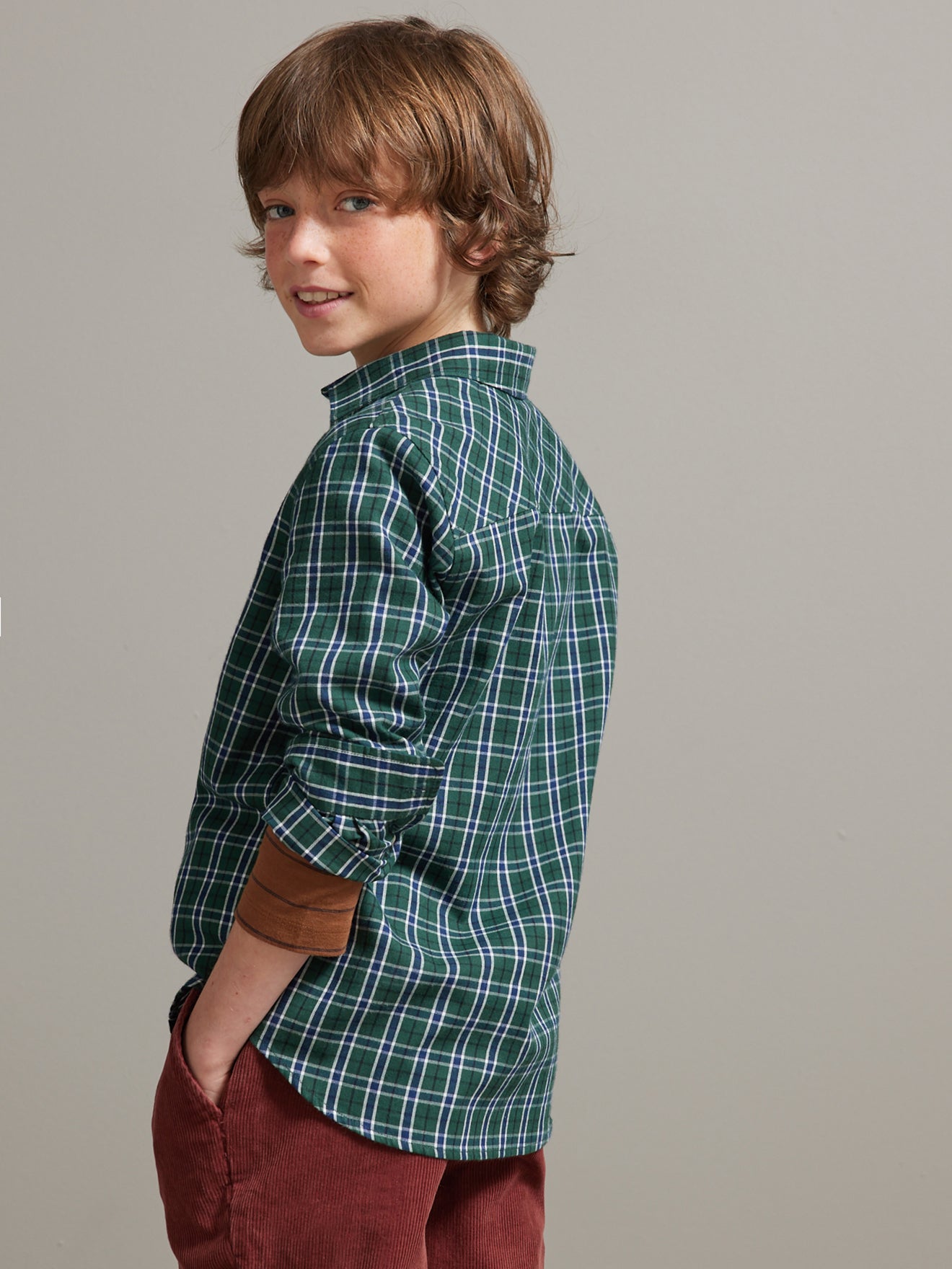 Chemise Garçon à carreaux