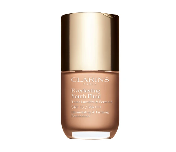 Clarins Everlasting Youth Fluid Teint Lumière & Fermeté SPF 15 / PA   107 Beige