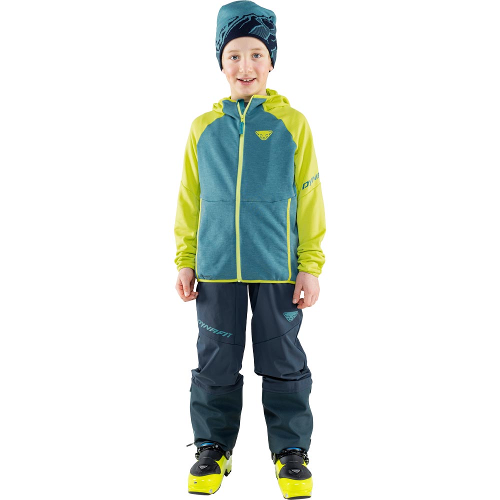 Dynafit Youngstar Polartec® Fleecejacke Kinder lime punch