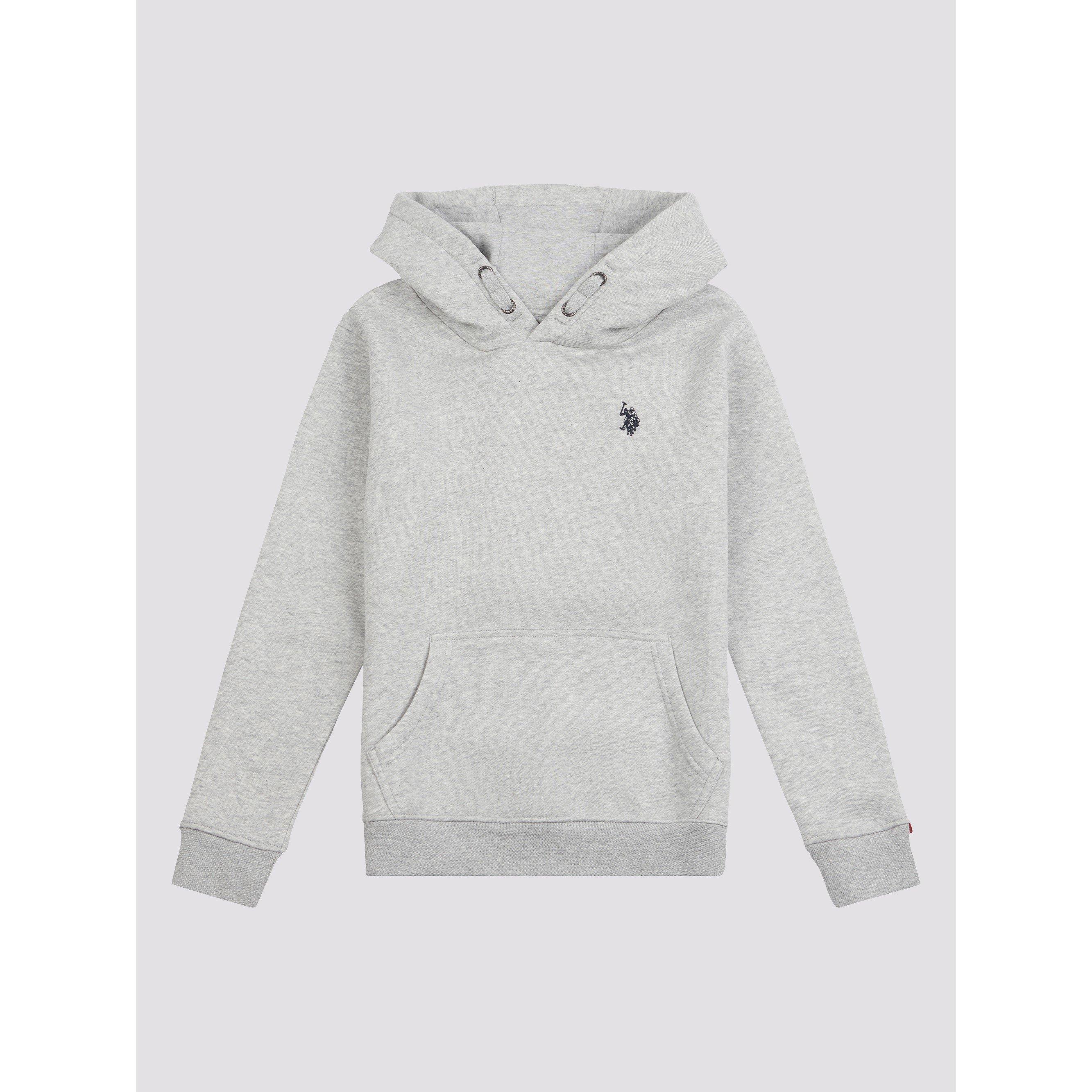 US Polo Assn Double Horsemen Brush Back Hoodie Childrens