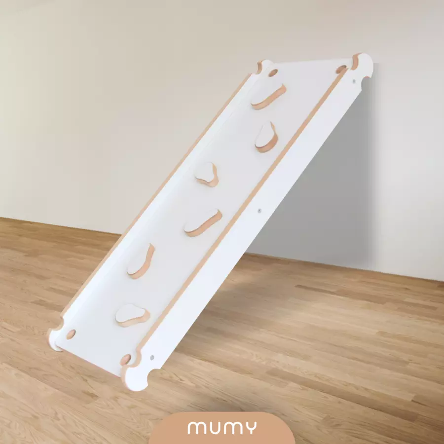 mumy™ Rampe 2-in-1 easySLIDE weiß  natur