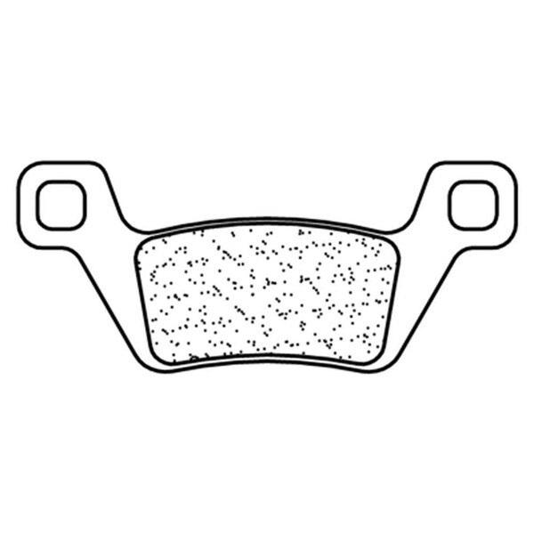 Cl brakes - Plaquettes de frein Quad métal fritté - 1238ATV1